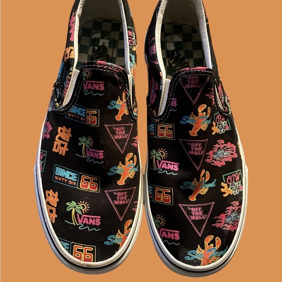 Vans Black Multi-Color - Picture 2 of 3